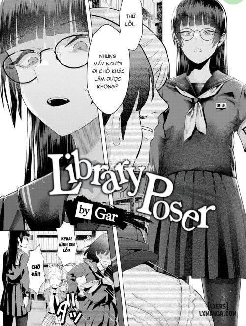 library-poser